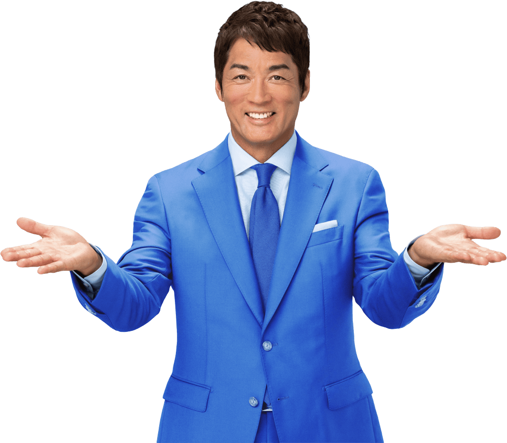 合同会社青山を紹介する長嶋一茂さん